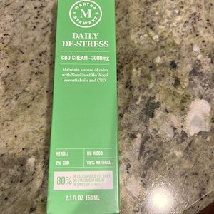 Martha Stewart Daily De-Stress Cream. NEW! 5.1